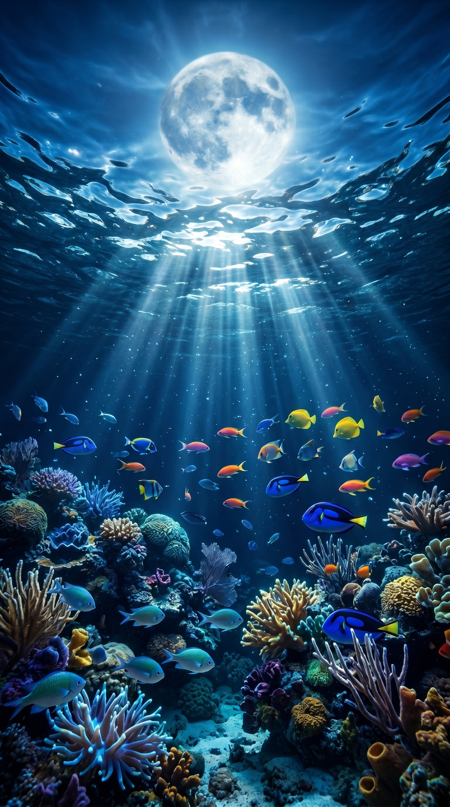 Moonlight Underwater Paradise